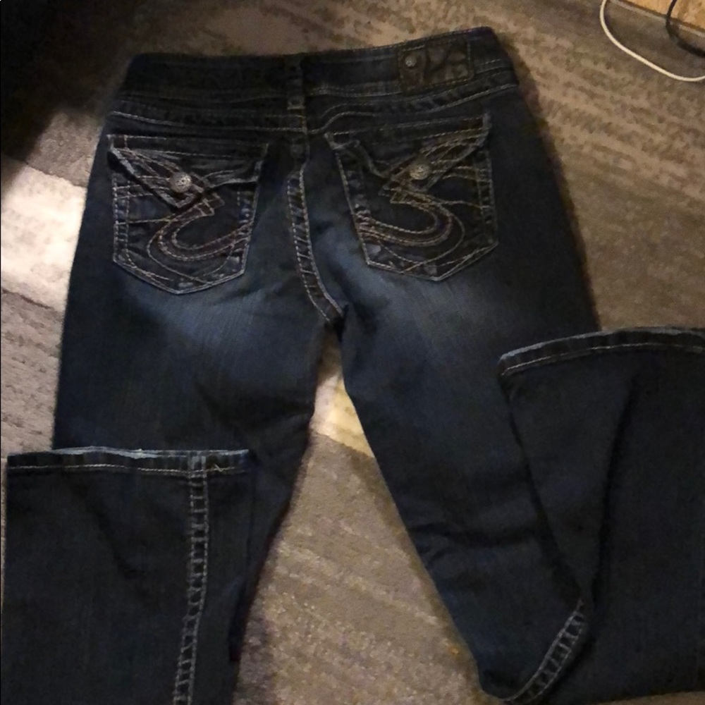 Silver suki jeans